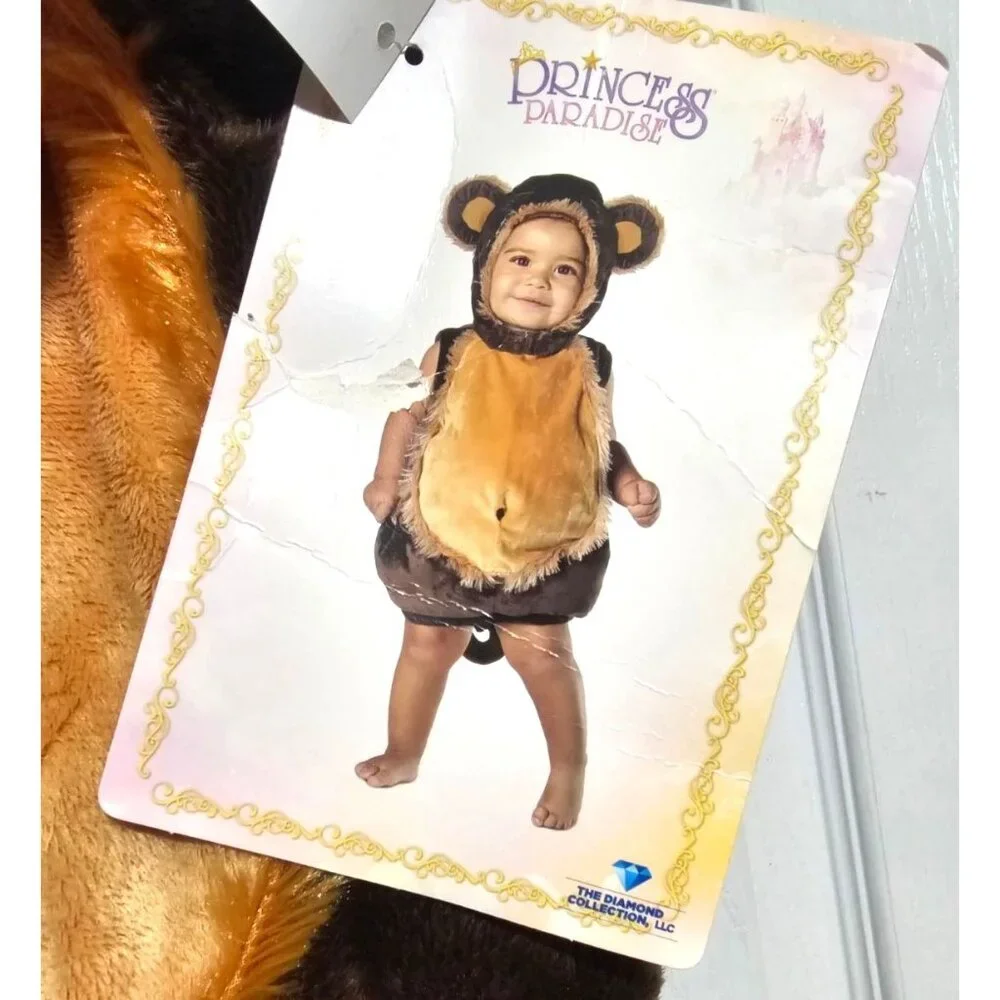 Princess Paradise Melvin the Monkey Costume Baby Toddler 18M-2T Halloween Plush